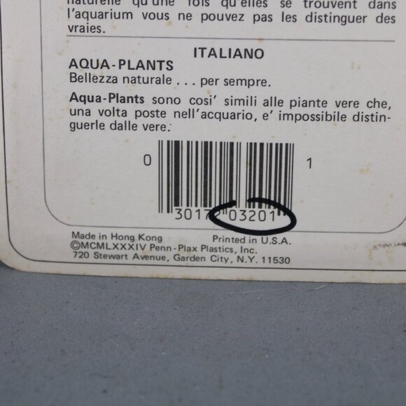Vintage Aquarium Plant - Arrowhead by Penn Plax - New In Package - Picture 8 of 8